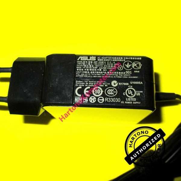 Charger Asus 19V 2.37A Small Plug Kotak-313