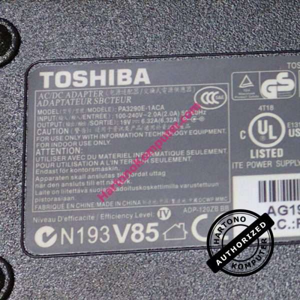 Charger Toshiba 19V 6.32A -120W-466